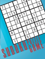 Sudoku Puzzle Game - Relax and Solve Sudoku Puzzle Book (Including Instructions): Brain Game - Sudoku Puzzle Book 1692980874 Book Cover