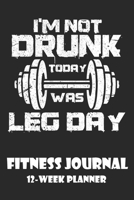 FITNESS Journal – 12-Week Planner: 6x9 Journal - Sports Bodybuilding & Weightlifting Journal | Athletes Notebook | Fitness Log Book | Workout Planner ... Diary| Exercise Journal for Man and Woman 1695610598 Book Cover