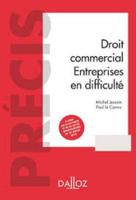 Droit Commercial. Entreprises En Difficulté - 8e Éd.: Précis 2247110185 Book Cover