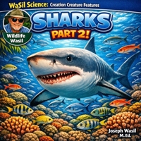 Wasil Science: Creation Creature Features Sharks! Part 2 B0CR83TXQ4 Book Cover