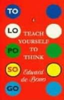 Teach Yourself to Think 0140230777 Book Cover