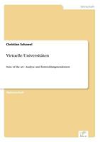 Virtuelle Universitaten 3838648641 Book Cover