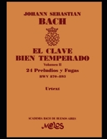 El clave del bien temperado: Volúmen 2 B08MSQT59Y Book Cover