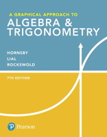 Graphical Approach to Algebra and Trigonometry 0321644727 Book Cover