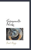 Gesammelte Werke 1297114442 Book Cover