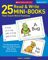 25 Read & Write Mini-Books That Teach Word Families 0439155878 Book Cover
