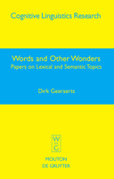 Words and Other Wonders: Papers on Lexical and Semantic Topics 3110190427 Book Cover