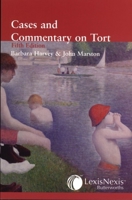 Cases and Commentary on Tort 019929612X Book Cover