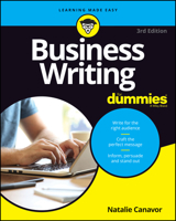 Business Writing For Dummies 1118583647 Book Cover