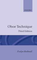 Oboe Technique 0193223333 Book Cover