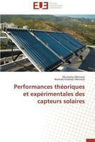 Performances Théoriques Et Expérimentales Des Capteurs Solaires 3838184580 Book Cover