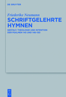 Schriftgelehrte Hymnen: Gestalt, Theologie Und Intention Der Psalmen 145 Und 146 150 3110457245 Book Cover