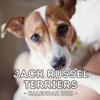Jack Russel Terriers: 2021 Calendar, Cute Gift Idea For Jack Russel Terrier Lovers Or Owners Men And Women B08RBTL9VK Book Cover