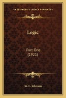 Logic: Part One 0548804931 Book Cover