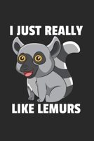 Lemur Notizbuch: Lemur Notizbuch für Liebhaber / Notizheft / Notizblock A5 (6x9in) Dotted Notebook / Punkteraster / 120 gepunktete Seiten (German Edition) 1671344642 Book Cover