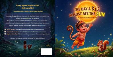 The Day A Kid Almost Ate The Sun: A Hanuman Adventure B0H6JDMLMY Book Cover