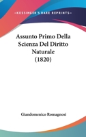 Assunto Primo Della Scienza Del Diritto Naturale... 1141706466 Book Cover