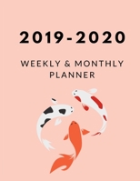 2019 - 2020 Weekly and Monthly Planner: Calendar Schedule + Organizer Inspirational Quotes (2019-2020 Academic Planners 1702209121 Book Cover