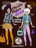 Thrift Store Diva Paper Dolls 0486499782 Book Cover