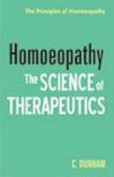 Homopathy the Science of Therapeutics 1016477457 Book Cover