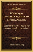Widerlegter Darwinismus 1148751246 Book Cover
