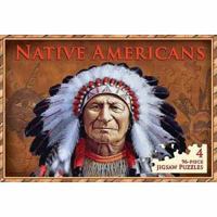 Native Americans Deluxe Jigsaw Book (Deluxe Jigsaw Books): 4 96-piece Jigsaw Puzzles 1741785200 Book Cover