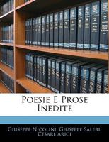 Poesie E Prose Inedite 1143417526 Book Cover