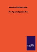 Die Apostelgeschichte 1160076170 Book Cover