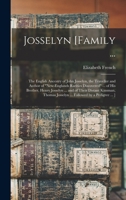 Josselyn family 1013671864 Book Cover