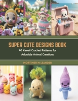 Super Cute Designs Book: 40 Kawaii Crochet Patterns for Adorable Animal Creations B0CT3VSPL4 Book Cover