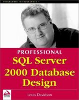 Professional SQL Server 2000 Database Design 1861004761 Book Cover