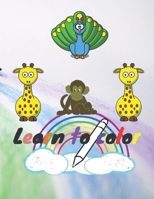 Learn to color: In this notebook you will find many distinctive graphics such as cars, heroes, nature, animals, and many wonderful dra B08HBKJXJS Book Cover