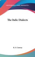 The Italic Dialects 1276285914 Book Cover