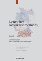 Familiennamen nacht Herkunft und Wohnstätte 3110290596 Book Cover