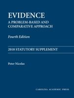 Evidence 2018: Statutory Supplement 1531009069 Book Cover