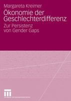 ï¿½konomie Und Geschlechterdifferenz 3531161067 Book Cover