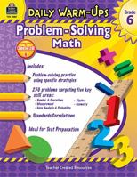 Daily Warm-Ups: Problem Solving Math Grade 6 1420635808 Book Cover