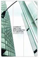 Company Directors' Responsibilities to Creditors 1845680081 Book Cover
