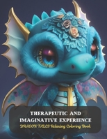 Therapeutic and imaginative experience: DRAGON TALES Relaxing Coloring Book B0CFZH9BPW Book Cover