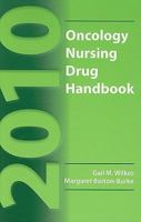 2010 Oncology Nursing Drug Handbook 076378124X Book Cover