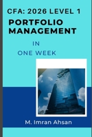 CFA level1: Portfolio Management: Complete Portfolio Management in one week B087FFM19K Book Cover