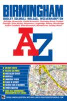 A-Z Street Atlas of Birmingham 1843489236 Book Cover