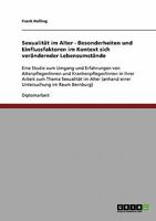 Sexualitat Im Alter. Besonderheiten Und Einflussfaktoren Im Kontext Sich Verandernder Lebensumstande 3638744418 Book Cover