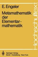 Metamathematik Der Elementarmathematik 354012151X Book Cover