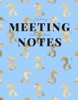 My Boring Meeting Survival Guide and Notes: 8.5x11 Meeting Notebook and Puzzle Book 1086200276 Book Cover