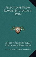 Selections from Roman Historians 1165788322 Book Cover