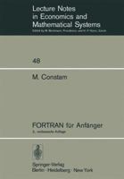 FORTRAN Fur Anfanger 3540065385 Book Cover