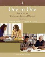One to One: Resources for Conference Centered Writing 0316177245 Book Cover