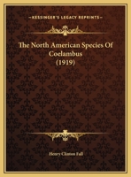 The North American Species of Coelambus 0526543906 Book Cover