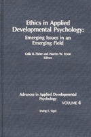 Ethics in Applied Developmental Psychology: Emerging Issues in an Emerging Field 089391598X Book Cover